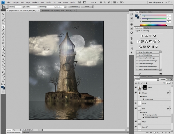 Creation of Lighthouse.: Step 3